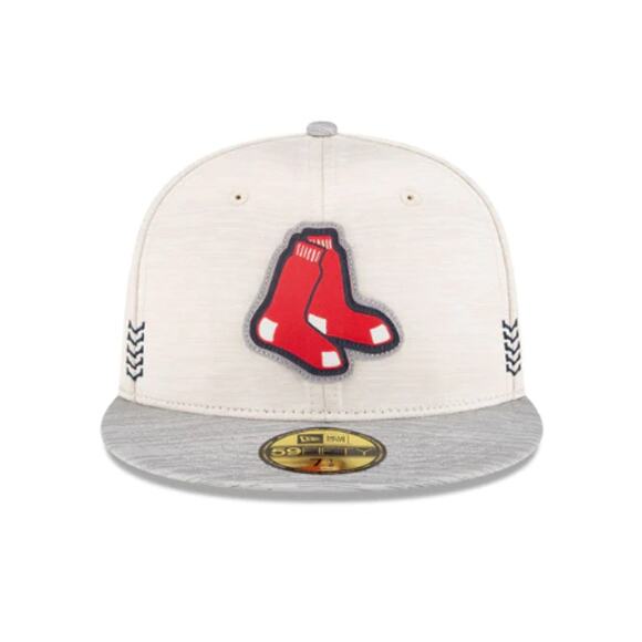 New Era Red Sox Clubhouse Stone 59FIFTY Fitted Hat 7 3/4 - Picture 10 of 10